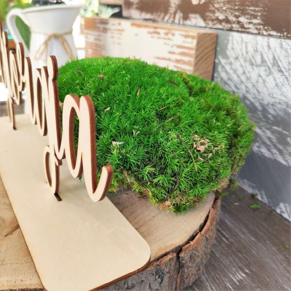 scritta di legno nome ecofattoart